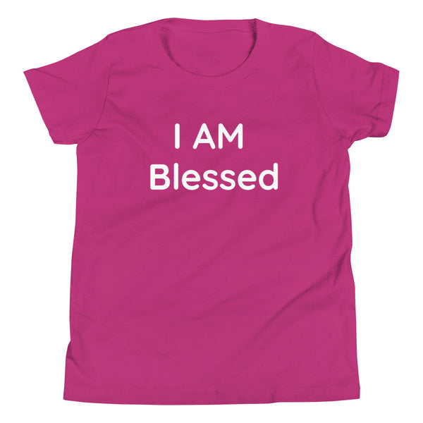 Youth Short Sleeve I AM Blessed T-Shirt