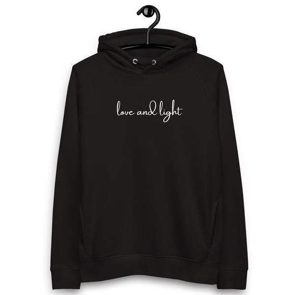 Unisex Love and Light Pullover Hoodie (Eco-Friendly)