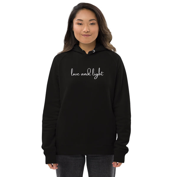 Unisex Love and Light Pullover Hoodie (Eco-Friendly)