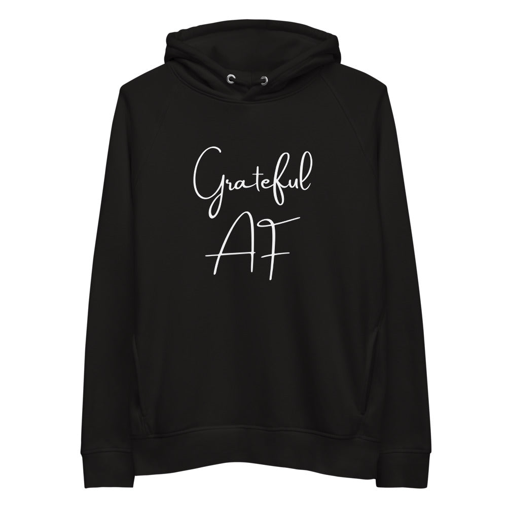 Unisex Grateful AF Pullover Hoodie (Eco-Friendly)