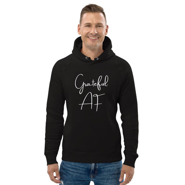 Unisex Grateful AF Pullover Hoodie (Eco-Friendly)