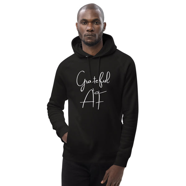 Unisex Grateful AF Pullover Hoodie (Eco-Friendly)