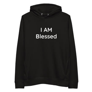 Unisex I AM Blessed Pullover Hoodie (Eco-Friendly)