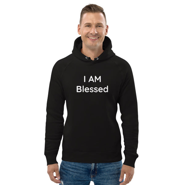 Unisex I AM Blessed Pullover Hoodie (Eco-Friendly)