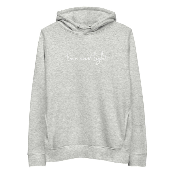 Unisex Love and Light Pullover Hoodie (Eco-Friendly)