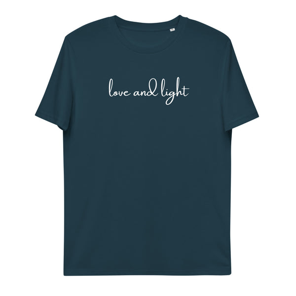 Unisex Organic Cotton Love and Light T-Shirt