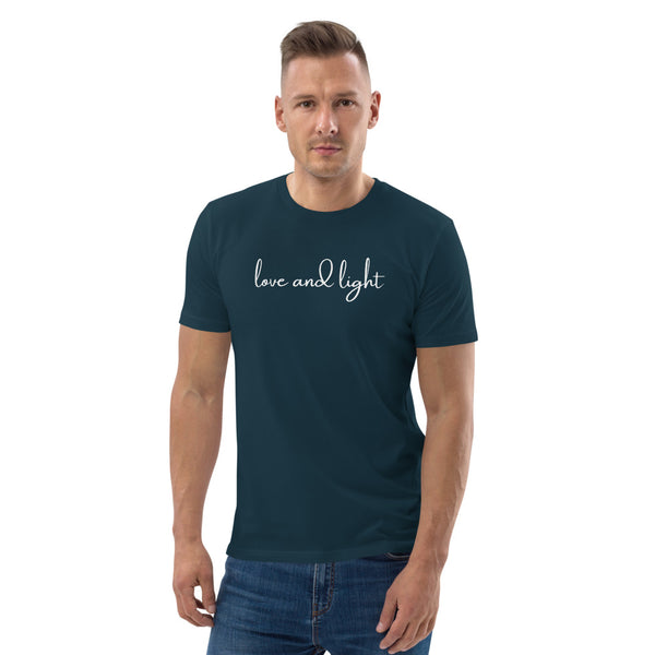 Unisex Organic Cotton Love and Light T-Shirt