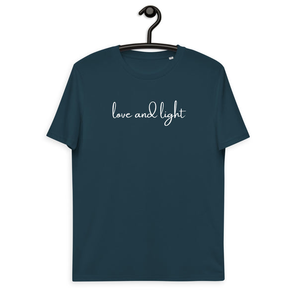 Unisex Organic Cotton Love and Light T-Shirt