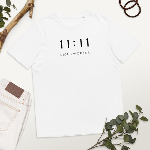 Unisex Organic Cotton 11:11 Lightworker T-Shirt