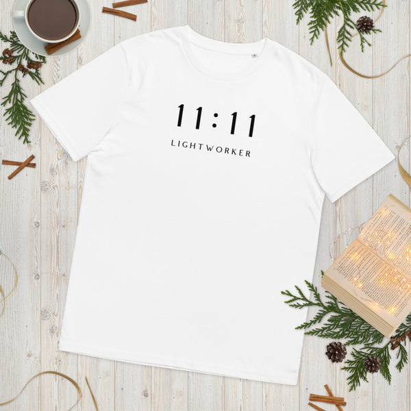 Unisex Organic Cotton 11:11 Lightworker T-Shirt