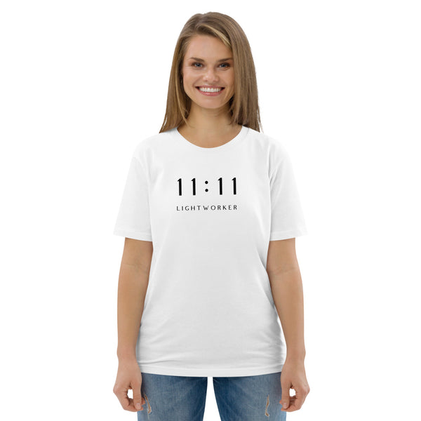 Unisex Organic Cotton 11:11 Lightworker T-Shirt