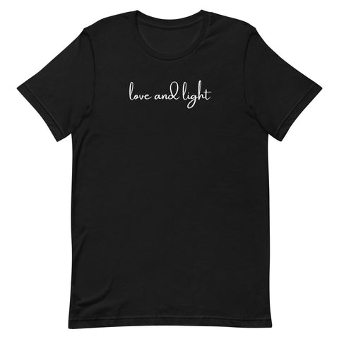 Short-Sleeve Unisex Love and Light T-Shirt