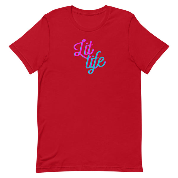 Short-Sleeve Unisex Lit Life T-Shirt