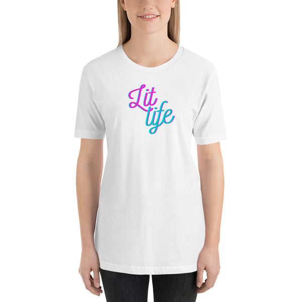 Short-Sleeve Unisex Lit Life T-Shirt