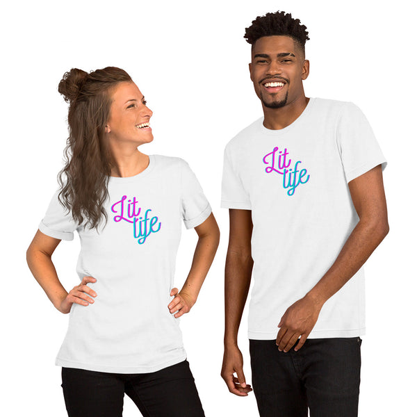 Short-Sleeve Unisex Lit Life T-Shirt