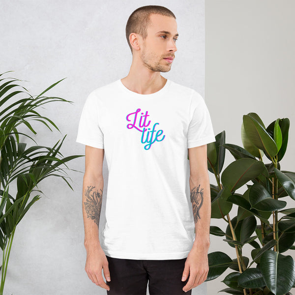 Short-Sleeve Unisex Lit Life T-Shirt