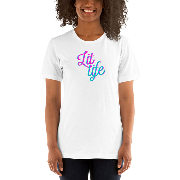 Short-Sleeve Unisex Lit Life T-Shirt