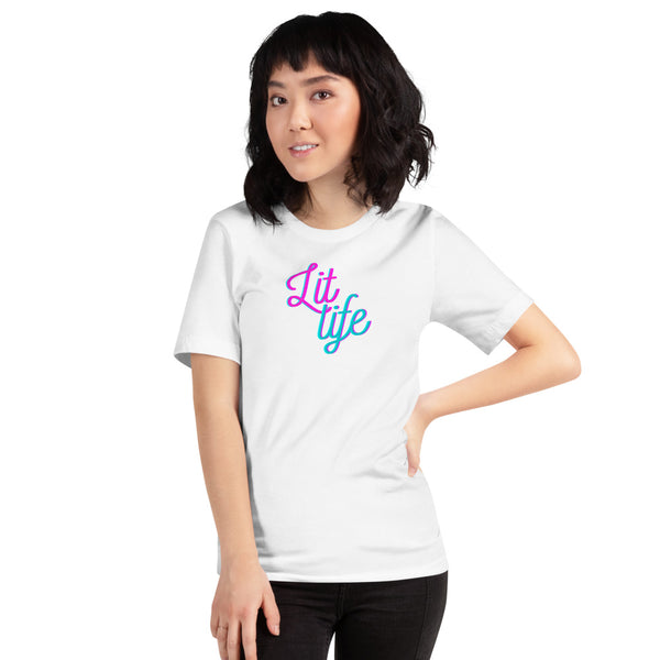 Short-Sleeve Unisex Lit Life T-Shirt