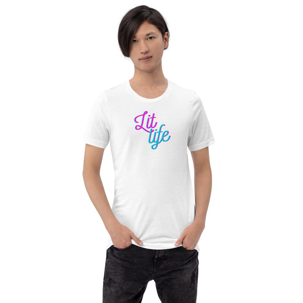 Short-Sleeve Unisex Lit Life T-Shirt