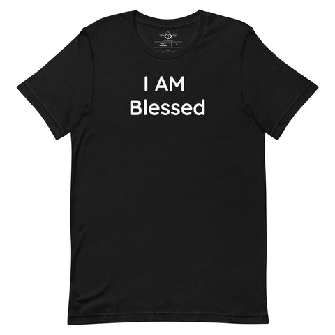 Short-Sleeve Unisex I AM Blessed T-Shirt
