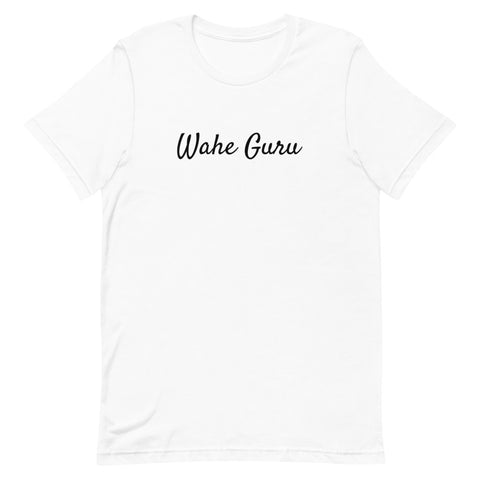 Short-Sleeve Unisex Wahe Guru T-Shirt (Variation)