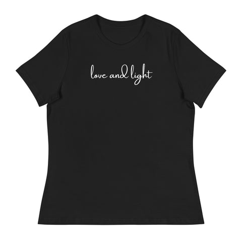 Women's Love and Light T-Shirt (Relaxed Fit)