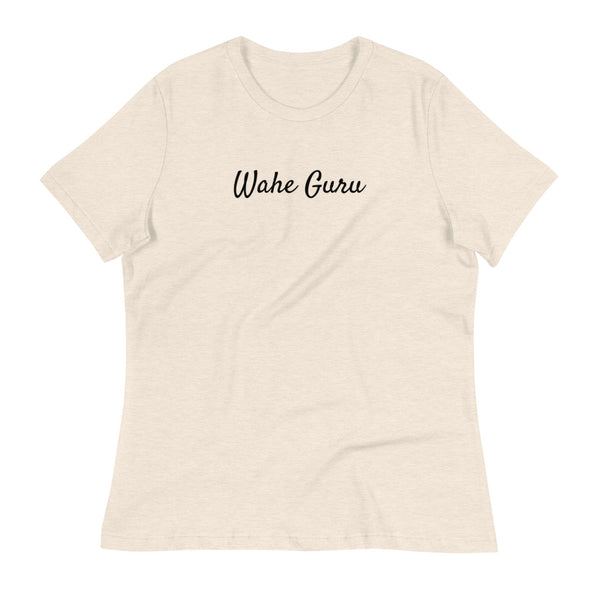 Women's Wahe Guru T-Shirt (Relaxed Fit)