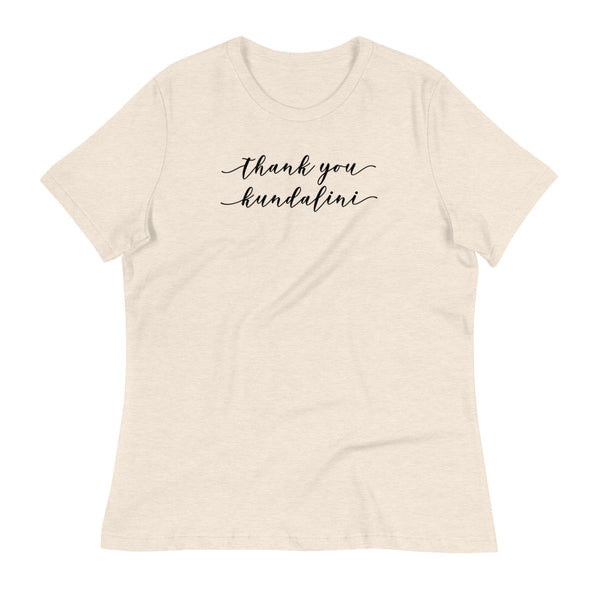 Women's Thank You Kundalini T-Shirt (Relaxed Fit)