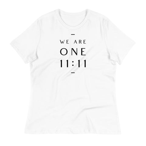 Women's We Are One 11:11 T-Shirt (Relaxed Fit)