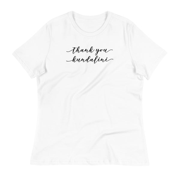 Women's Thank You Kundalini T-Shirt (Relaxed Fit)