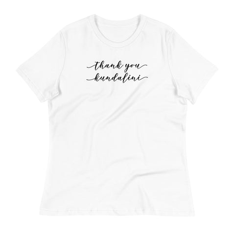 Women's Thank You Kundalini T-Shirt (Relaxed Fit)