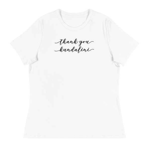 Women's Thank You Kundalini T-Shirt (Relaxed Fit)