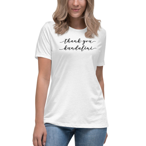 Women's Thank You Kundalini T-Shirt (Relaxed Fit)