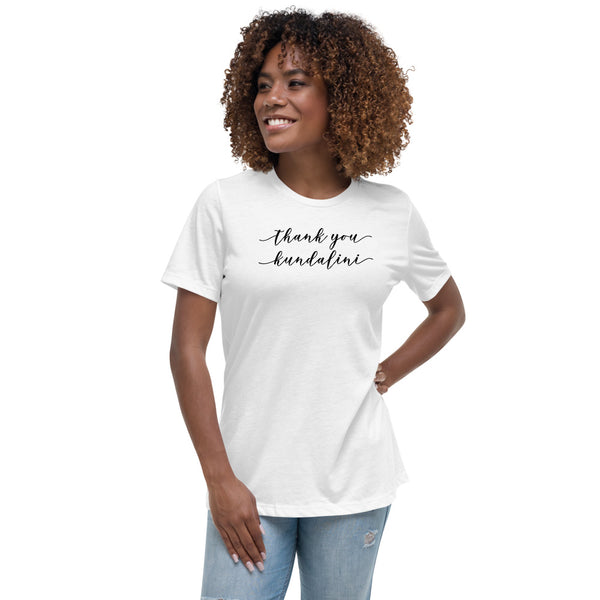 Women's Thank You Kundalini T-Shirt (Relaxed Fit)