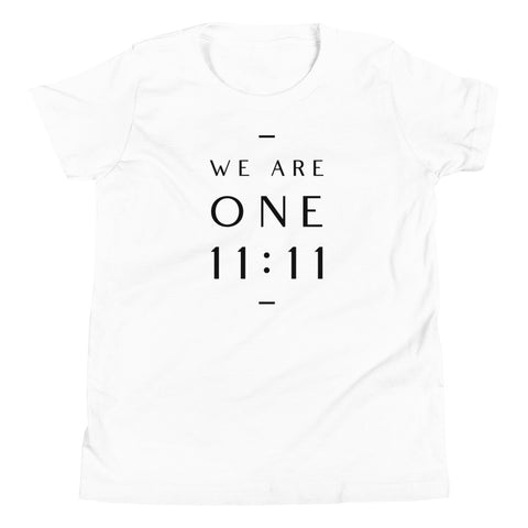 Youth Short Sleeve We Are One 11:11 T-Shirt