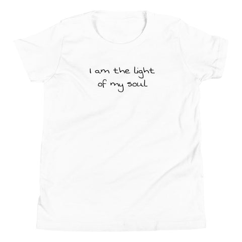 Youth Short Sleeve I Am The Light Of My Soul T-Shirt