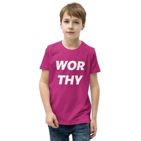 Youth Short Sleeve Worthy T-Shirt