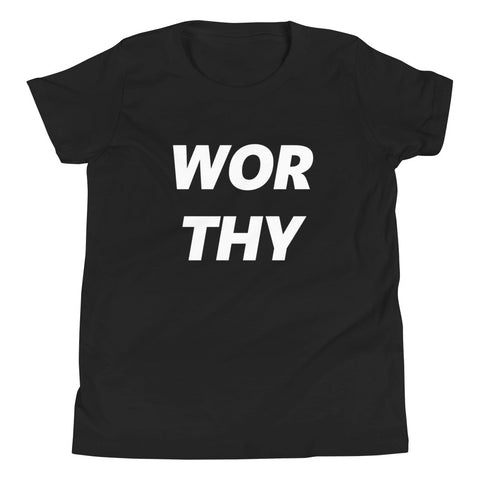 Youth Short Sleeve Worthy T-Shirt